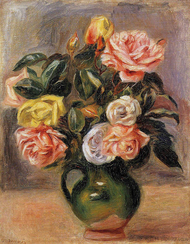 Bouquet of Roses Bouquet of Roses,皮耶尔·奥古斯特·雷诺阿