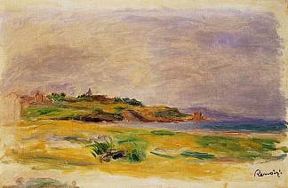 Cagnes景观 Cagnes Landscape (c.1900 – 1910)，皮耶尔·奥古斯特·雷诺阿