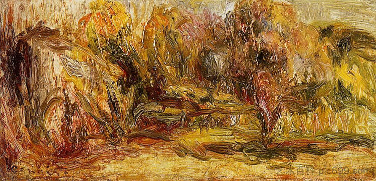 Cagnes景观 Cagnes Landscape (1911),皮耶尔·奥古斯特·雷诺阿