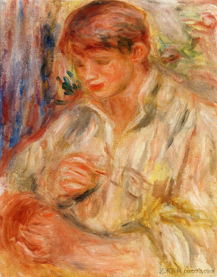 克劳德·雷诺阿·波特 Claude Renoir Potting (1916),皮耶尔·奥古斯特·雷诺阿