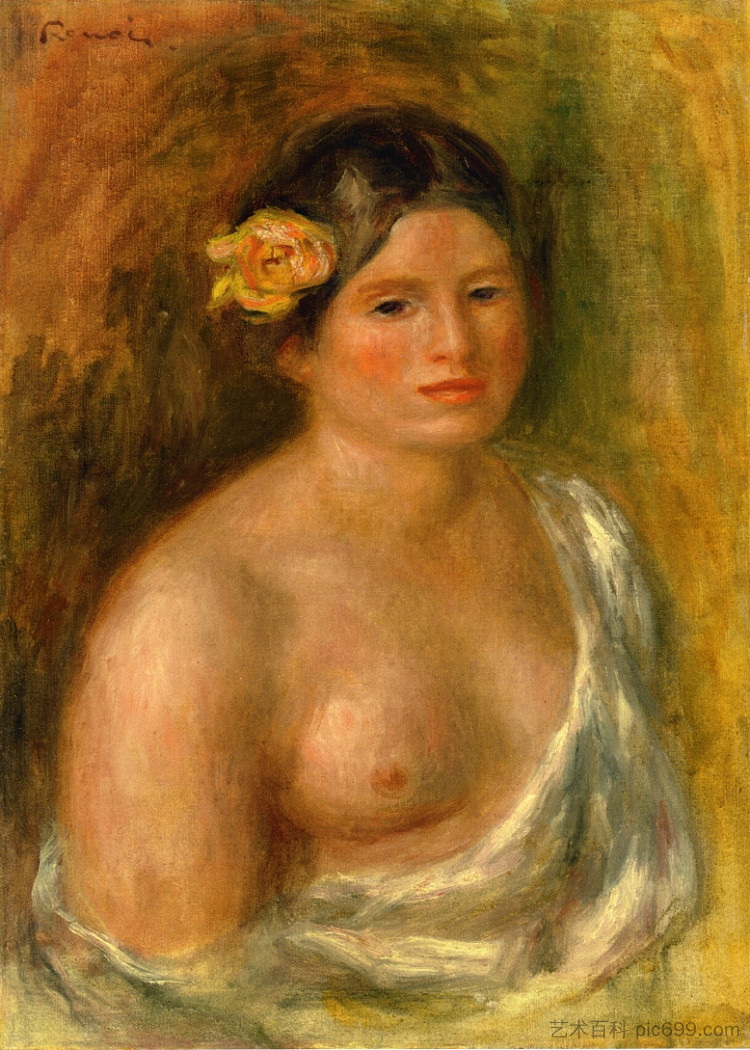 加布里埃尔 Gabrielle,皮耶尔·奥古斯特·雷诺阿