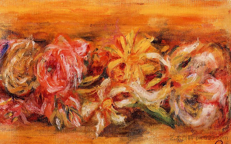 花环 Garland of Flowers,皮耶尔·奥古斯特·雷诺阿