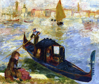 狭长小船 Gondola (1881)，皮耶尔·奥古斯特·雷诺阿
