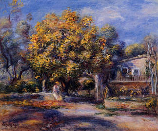 Houses at Cagnes Houses at Cagnes (1905)，皮耶尔·奥古斯特·雷诺阿