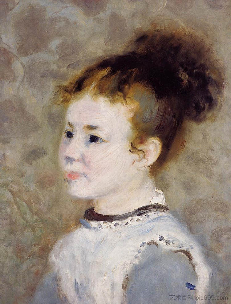 珍妮·西斯莱 Jeanne Sisley (1875),皮耶尔·奥古斯特·雷诺阿