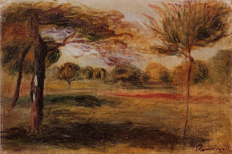 景观 Landscape,皮耶尔·奥古斯特·雷诺阿