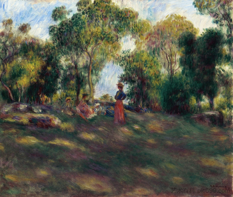 景观 Landscape (1881),皮耶尔·奥古斯特·雷诺阿