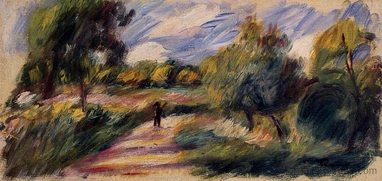 景观 Landscape (1890),皮耶尔·奥古斯特·雷诺阿