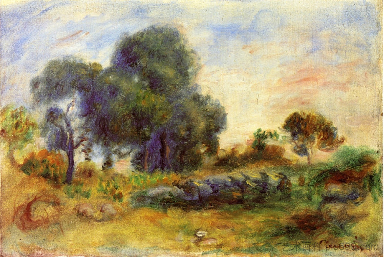 景观 Landscape (1913),皮耶尔·奥古斯特·雷诺阿
