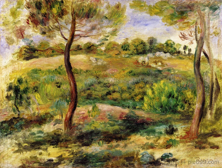 景观 Landscape (1915),皮耶尔·奥古斯特·雷诺阿