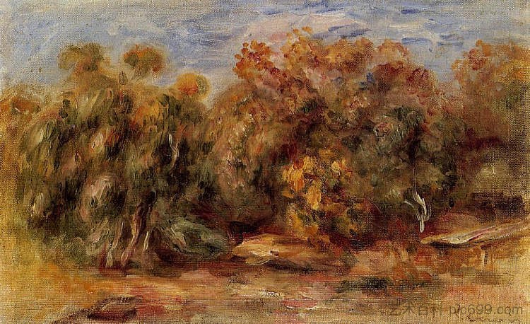 景观 Landscape,皮耶尔·奥古斯特·雷诺阿
