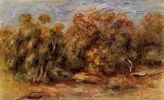 景观 Landscape，皮耶尔·奥古斯特·雷诺阿