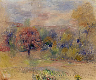 景观 Landscape，皮耶尔·奥古斯特·雷诺阿