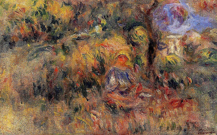 景观(草图) Landscape (sketch) (1917),皮耶尔·奥古斯特·雷诺阿