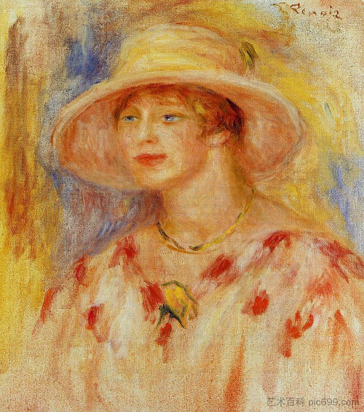 莉迪亚·西利格曼 Lydia Sieligmann (1917),皮耶尔·奥古斯特·雷诺阿