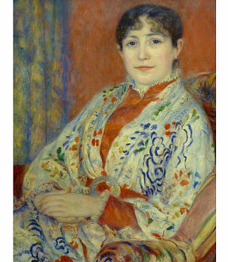 赫里奥夫人 Madame Hériot (1882)，皮耶尔·奥古斯特·雷诺阿