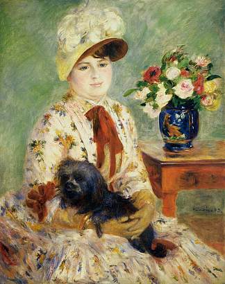 哈根夫人 Madame Hagen (1883)，皮耶尔·奥古斯特·雷诺阿
