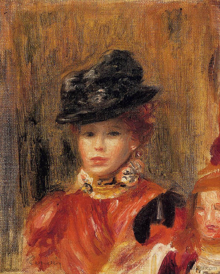 勒布伦夫人和她的女儿 Madame Le Brun and Her Daughter,皮耶尔·奥古斯特·雷诺阿