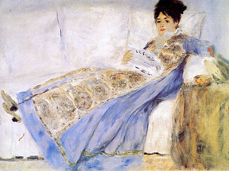 莫奈夫人 Madame Monet (1872)，皮耶尔·奥古斯特·雷诺阿