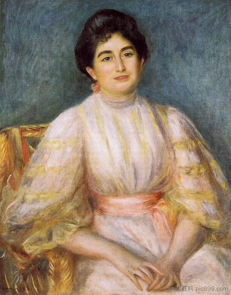 Madame Paul Gallimard nee. Lucie Duche Madame Paul Gallimard nee. Lucie Duche (1892),皮耶尔·奥古斯特·雷诺阿