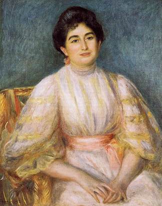 Madame Paul Gallimard nee. Lucie Duche Madame Paul Gallimard nee. Lucie Duche (1892)，皮耶尔·奥古斯特·雷诺阿