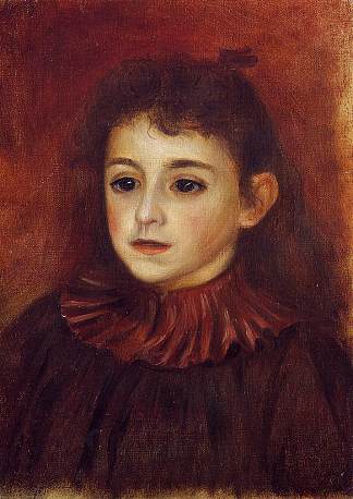 乔吉特·卡彭蒂埃小姐 Mademoiselle Georgette Charpentier (c.1878)，皮耶尔·奥古斯特·雷诺阿