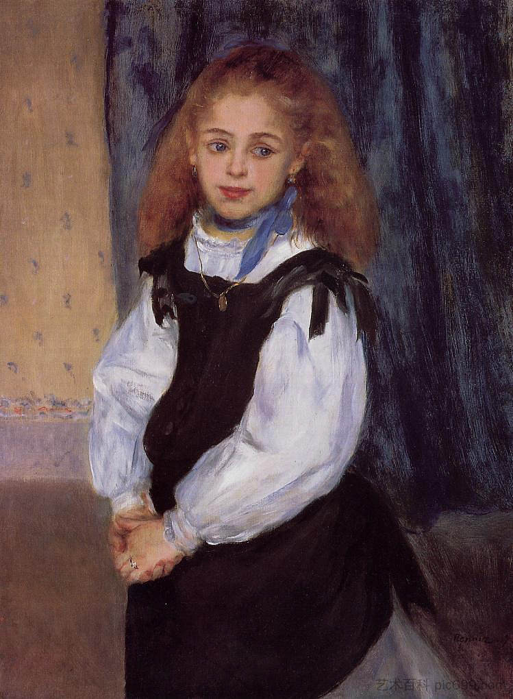 罗格朗小姐 Mademoiselle Legrand (1875),皮耶尔·奥古斯特·雷诺阿