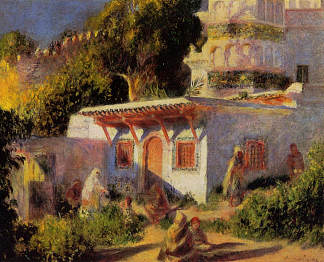 阿尔及尔清真寺 Mosque in Algiers (1882)，皮耶尔·奥古斯特·雷诺阿