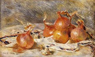 洋葱 Onions (1881)，皮耶尔·奥古斯特·雷诺阿