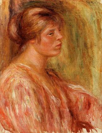 一个女人的肖像 Portrait of a Woman，皮耶尔·奥古斯特·雷诺阿
