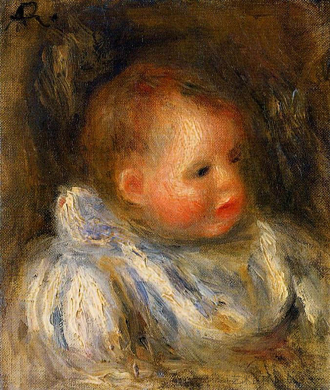 可可的肖像 Portrait of Coco (c.1904 - 1905),皮耶尔·奥古斯特·雷诺阿