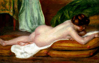 休息 Rest (c.1896)，皮耶尔·奥古斯特·雷诺阿