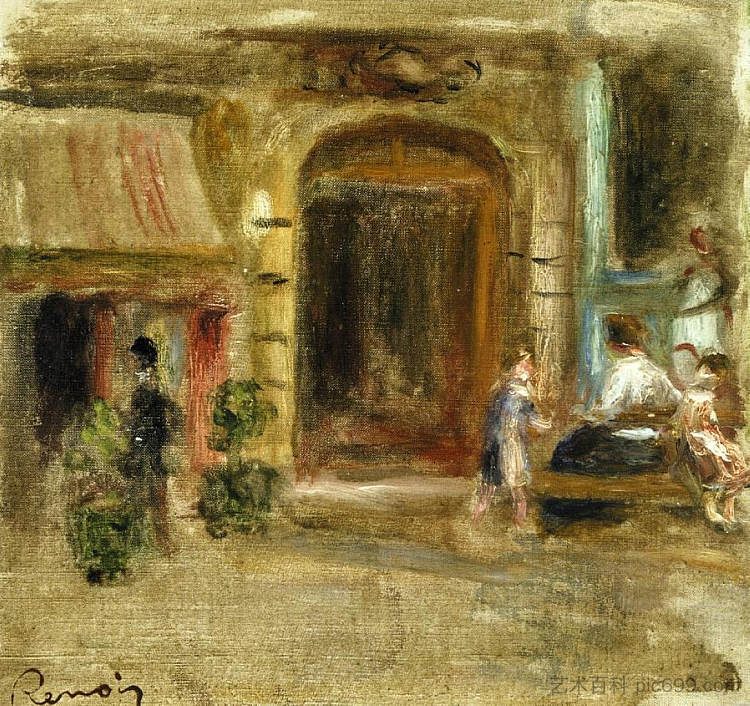 Caulaincourt街 Rue Caulaincourt (1905),皮耶尔·奥古斯特·雷诺阿