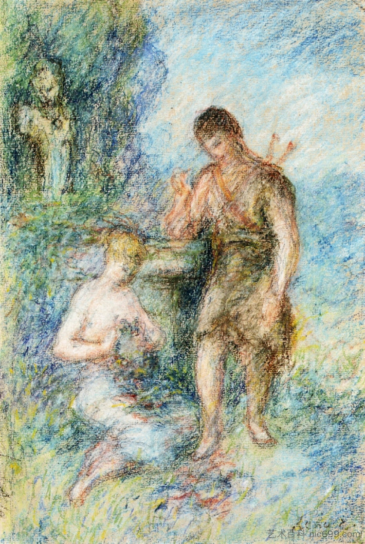 Rural Scene Rural Scene,皮耶尔·奥古斯特·雷诺阿