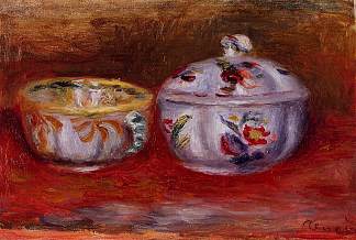 静物与水果碗 Still Life with Fruit Bowl，皮耶尔·奥古斯特·雷诺阿