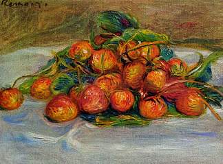 草莓 Strawberries (1914)，皮耶尔·奥古斯特·雷诺阿