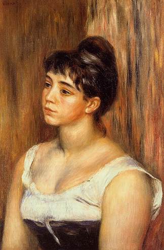 苏珊娜·瓦拉登 Suzanne Valadon (c.1885)，皮耶尔·奥古斯特·雷诺阿