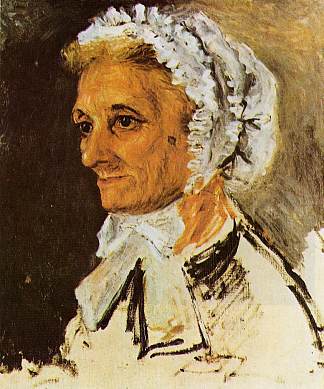 艺术家的母亲 The Artist s Mother (1860)，皮耶尔·奥古斯特·雷诺阿