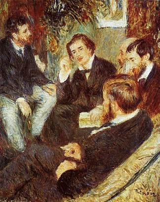 艺术家工作室，圣乔治街 The Artist s Studio, Rue Saint Georges (1876)，皮耶尔·奥古斯特·雷诺阿