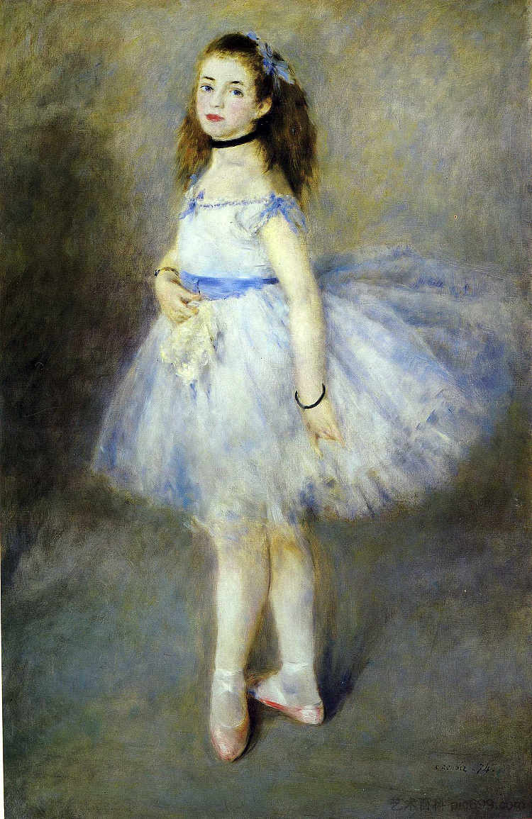 舞者 The Dancer (1874),皮耶尔·奥古斯特·雷诺阿