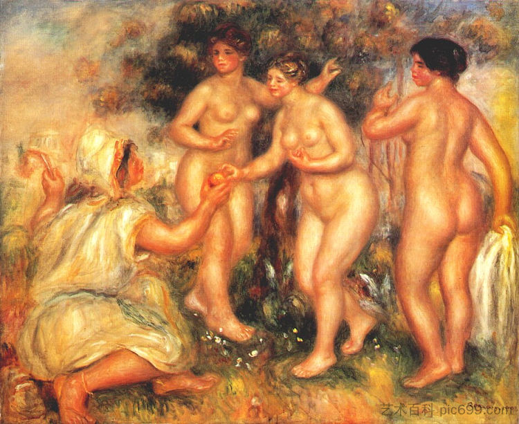 The judgment of Paris The judgment of Paris (1908),皮耶尔·奥古斯特·雷诺阿