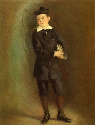 小学生 The Little School Boy (1879)，皮耶尔·奥古斯特·雷诺阿