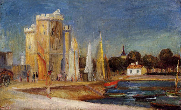 罗谢尔港 The Port of Rochelle (1896),皮耶尔·奥古斯特·雷诺阿