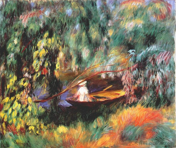 小艇 The skiff (1878 - 1880),皮耶尔·奥古斯特·雷诺阿