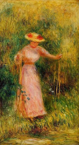 摇摆 The Swing (1895)，皮耶尔·奥古斯特·雷诺阿