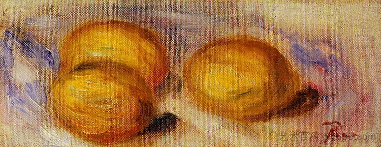 三个柠檬 Three Lemons (1918),皮耶尔·奥古斯特·雷诺阿