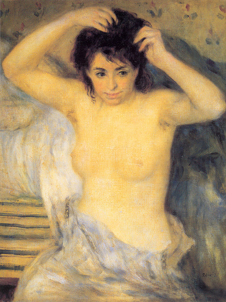 沐浴前的躯干 Torso Before the Bath (c.1875)，皮耶尔·奥古斯特·雷诺阿