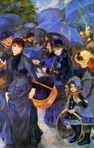 雨伞 Umbrellas (1885 – 1886)，皮耶尔·奥古斯特·雷诺阿