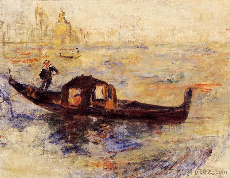 威尼斯贡多拉 Venetian Gondola (1881)，皮耶尔·奥古斯特·雷诺阿