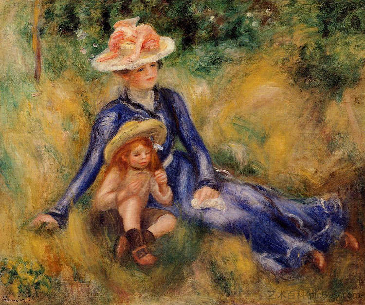 伊冯和珍 Yvonne and Jean (1899),皮耶尔·奥古斯特·雷诺阿